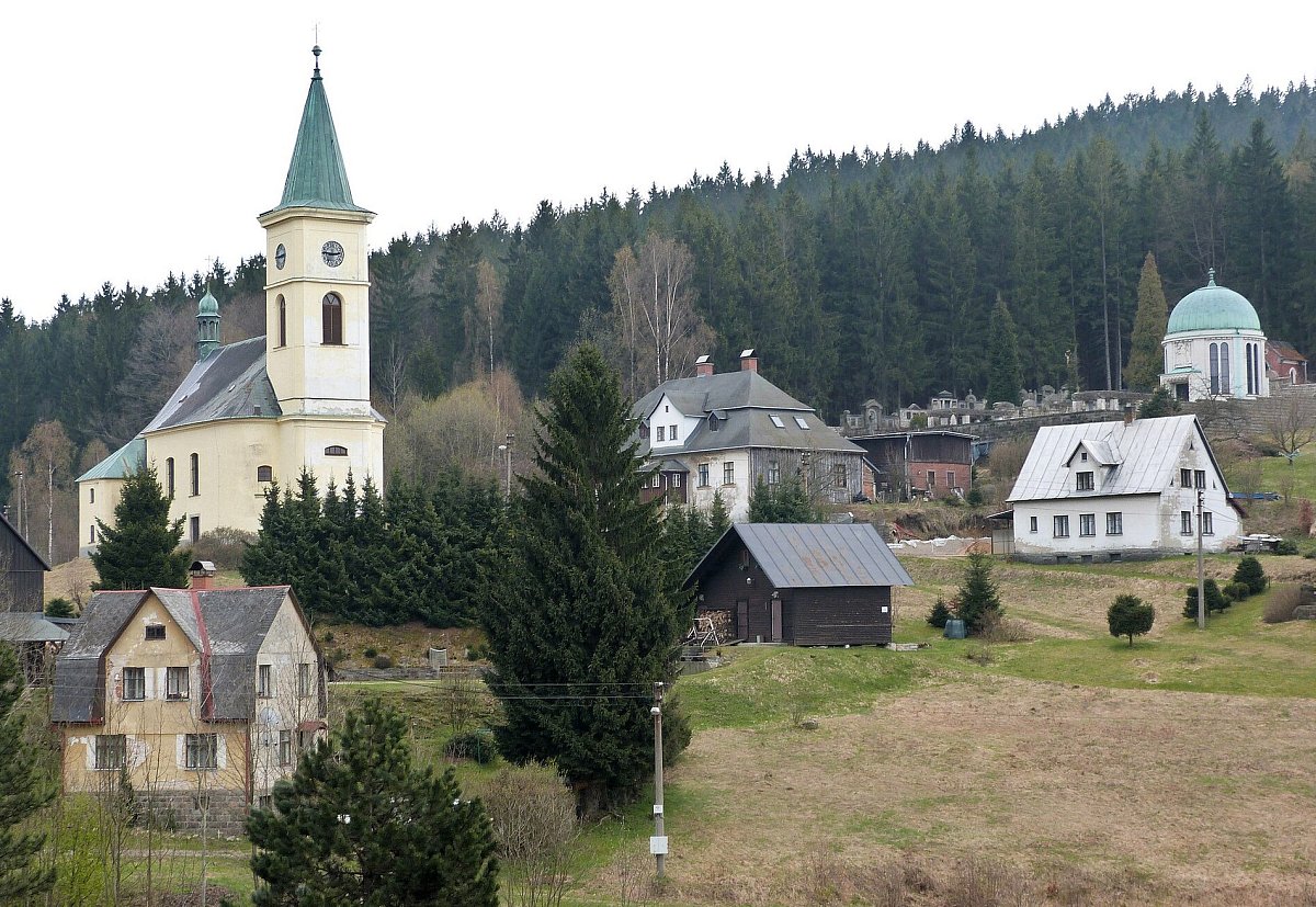 Albrechtice v Jizerských horách. FOTO: Catatine – Vlastní dílo, CC BY-SA 4.0, commons.wikimedia