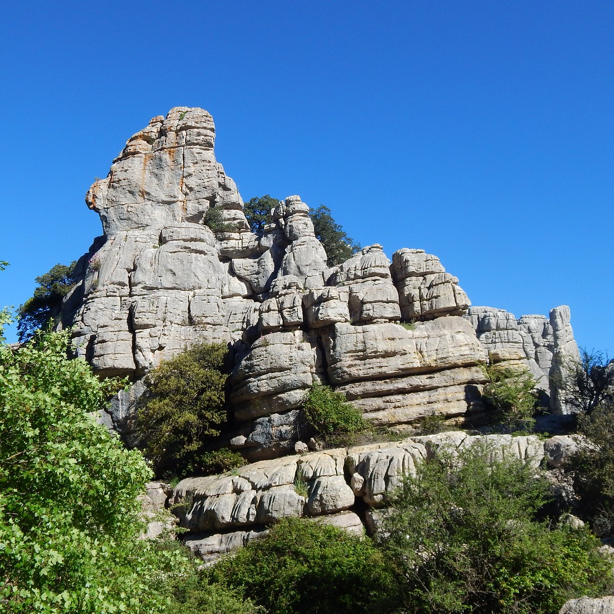 Pohoří Torcal ve španělské Andalusii