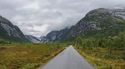 Cestování po Skandinávii - 3. část: Výlet k ledovci Jostedalsbreen