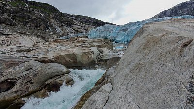 Cestování po Skandinávii - 3. část: Výlet k ledovci Jostedalsbreen