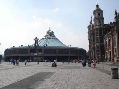 Mexiko City - kostely Panny Marie Guadalupské