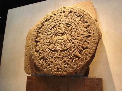 Antropologické muzeum - Aztécký kalendář