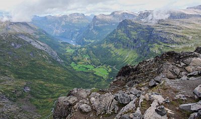 Cestování po Skandinávii - 5. část: Vyhlídka Dalsnibba a světoznámý Geirangerfjord