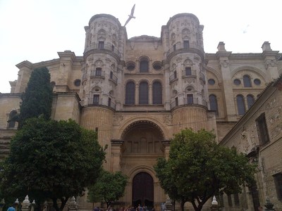 Katedrála v centru Malagy